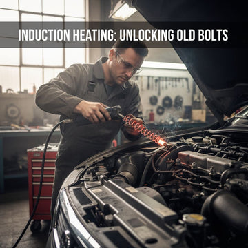 How to remove seized bolts with an induction heater - Induktion.store