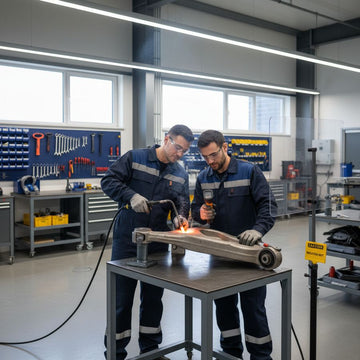 Safety protocols when using induction heaters in workshops - Induktion.store