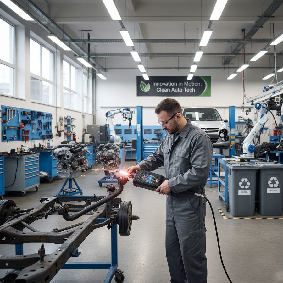 Umweltfreundliche werkstatt: gasfreie heizung mit induktion - Induktion.store